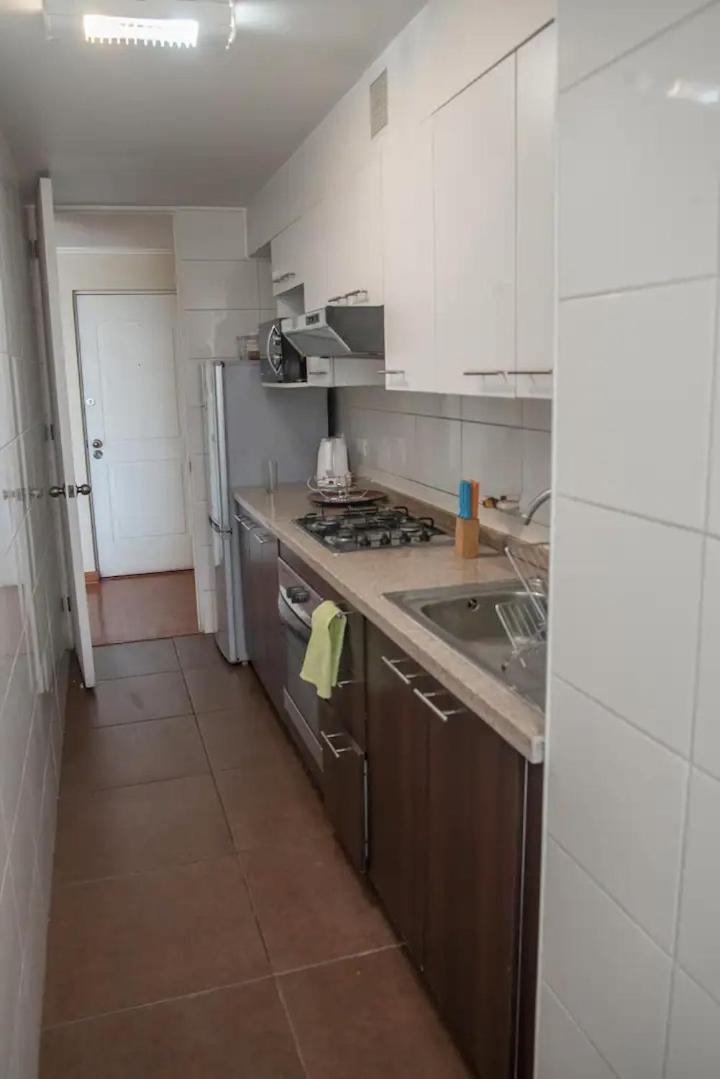 サンティアゴDepto Barrio Bellavista Turismo Clinicas Aire Acondicionadoアパートメント エクステリア 写真