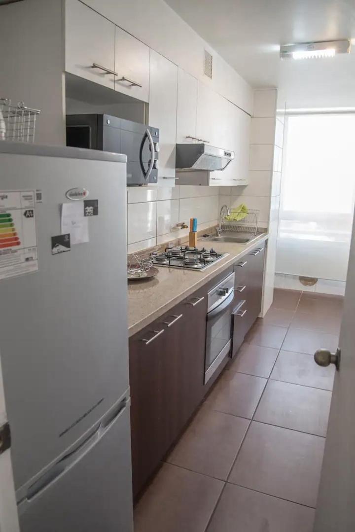 サンティアゴDepto Barrio Bellavista Turismo Clinicas Aire Acondicionadoアパートメント エクステリア 写真