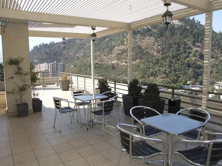 サンティアゴDepto Barrio Bellavista Turismo Clinicas Aire Acondicionadoアパートメント エクステリア 写真